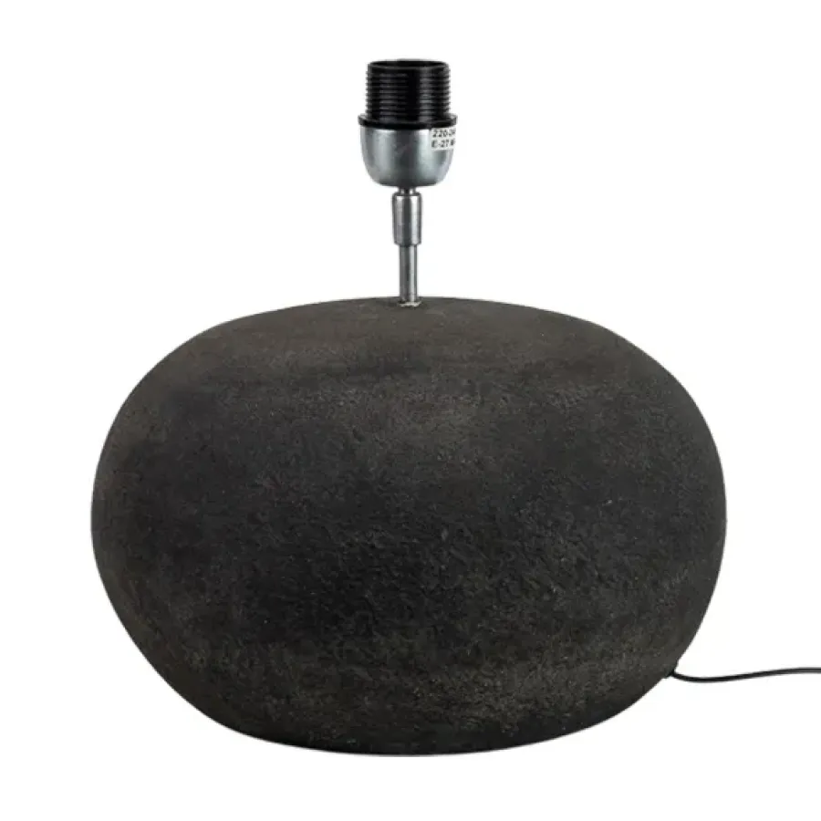 Lampfötter-Olsson & Jensen Bellac lampfot 30,5 cm, Mörkgrå