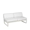 Bellevie Central modulsoffa, 2-sits clay grey, off-white dyna^Fermob