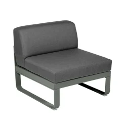 Bellevie Central modulsoffa, Rosemary, graphite grey dyna, 1-sits^Fermob Online