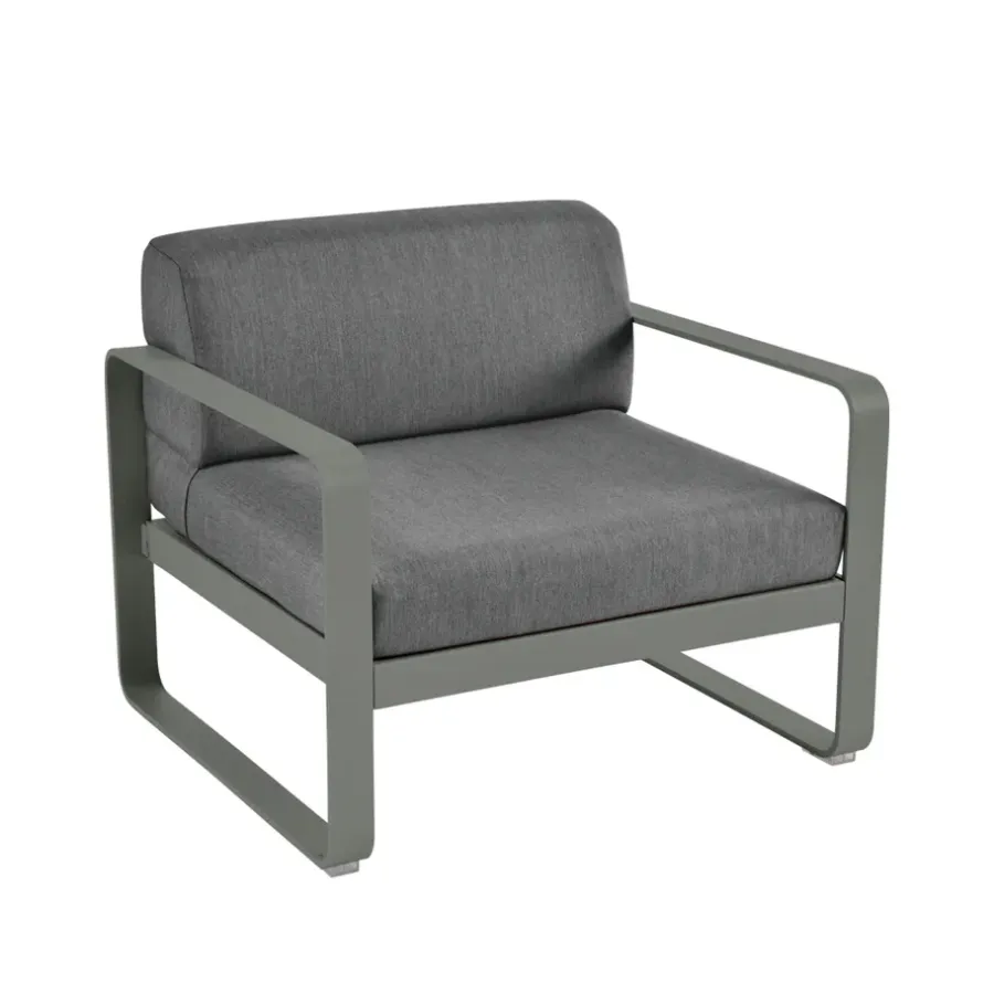 Bellevie fåtölj, Rosemary, graphite grey dyna^Fermob Discount