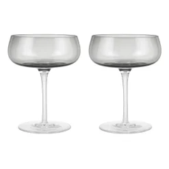 Belo champagneglas coupe 20 cl 2-pack, Smoke^Blomus Clearance