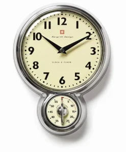 Väggklockor-Bengt Ek Design Bengt Ek väggklocka-timer, aluminium