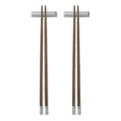 Ätpinnar-Georg Jensen Bernadotte ätpinnar 2-pack, Manilkara