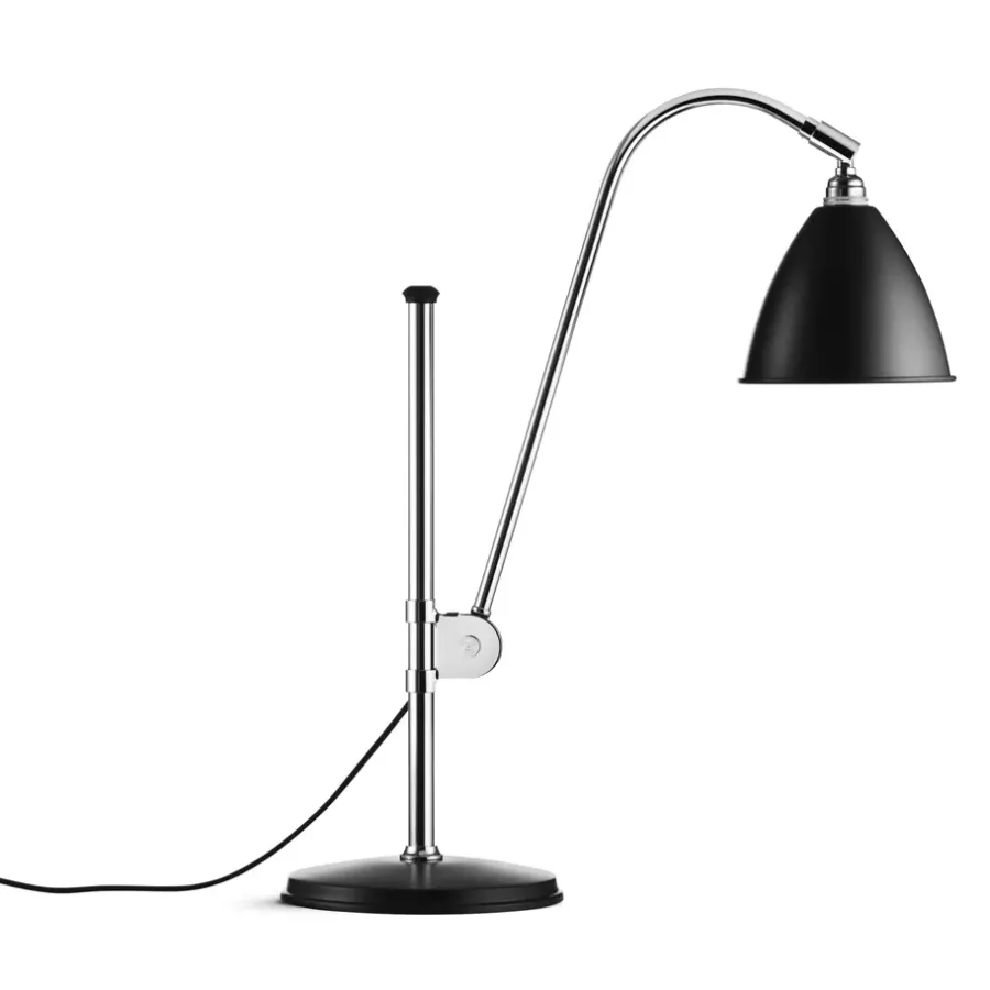 Bestlite BL1 bordslampa, svart-krom^GUBI Best