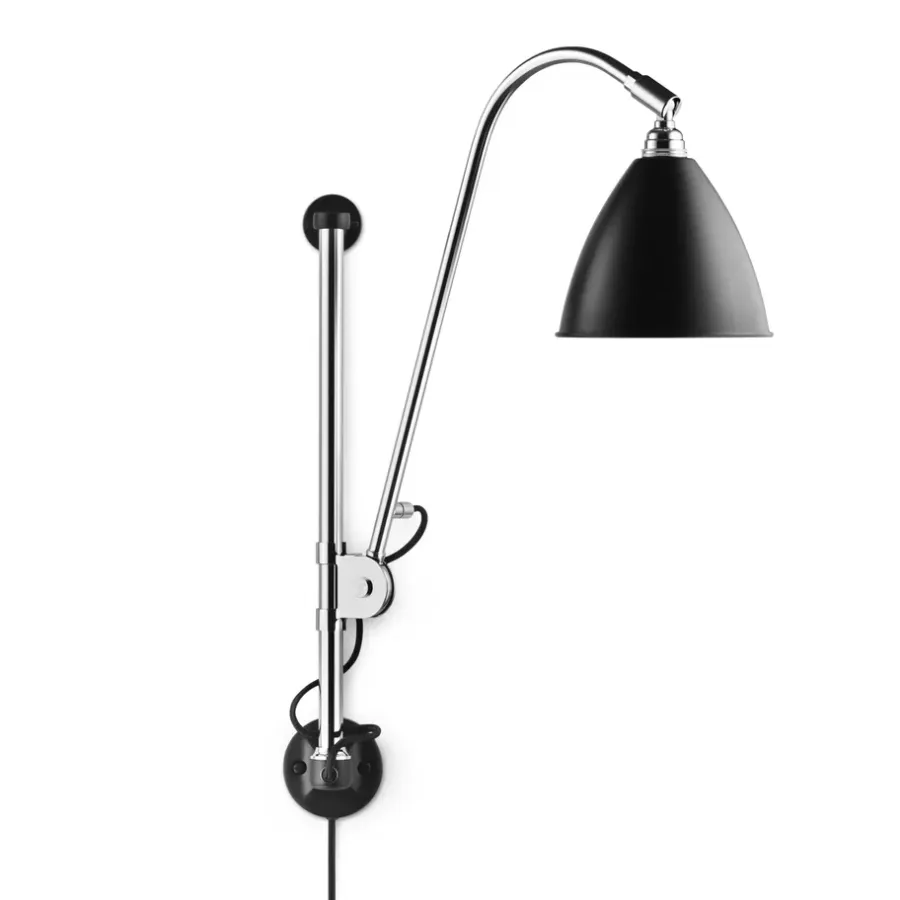 Bestlite BL5 vägglampa, Svart-krom^GUBI Sale