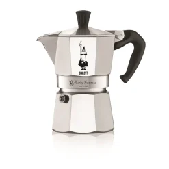 Kaffemaskiner-Bialetti Moka mokabryggare 3 koppar, Silver