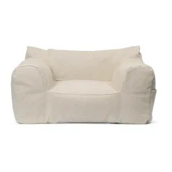 Fåtöljer & Fotpallar·Barnfåtöljer|Barnfåtöljer-Ferm Living Billow bean bag fåtölj, Off-white
