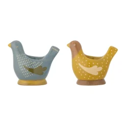 Birdy äggkopp 2-pack, Blue-yellow^Bloomingville