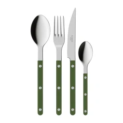 Bistrot solid bestickset 4 delar, Green^SABRE Paris Clearance