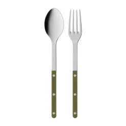 Serveringsbestick-SABRE Paris Bistrot solid serveringsbestick 2 delar, Green fern