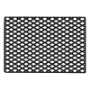 Dörrmattor-Dixie Black grid dörrmatta, 60x90 cm