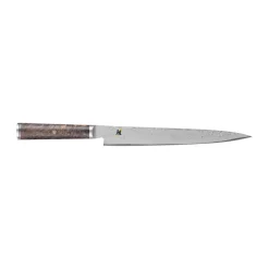 Black 5000MCD 67 sujihiki filékniv 24 cm, Damaskus-brun^Miyabi Discount