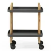 Serveringsvagnar & Rullvagnar-Normann Copenhagen Block bord, mörkgrå