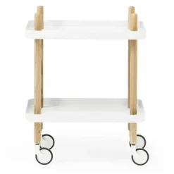 Block bord, vit^Normann Copenhagen Online