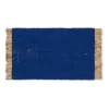 Jutemattor|Dörrmattor-Ferm Living Block dörrmatta 80x50 cm, Blå