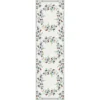 Löpare|Löpare-Ekelund Linneväveri Blomkrans bordslöpare 35x120 cm, Multi
