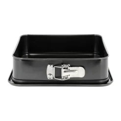 Pajformar|Övriga Bakredskap-Blomsterbergs kvadratisk springform 24x24x6 cm, Rostfritt stål