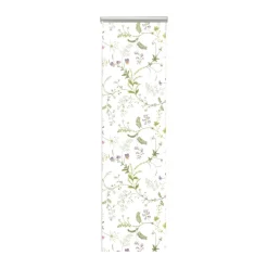 Gardinlängder-Arvidssons Textil Blomsteryra panelgardin 2-pack, Grön