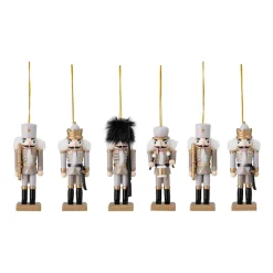 Juldekorationer & Julpynt-Bloomingville julhänge 6-pack, Gold