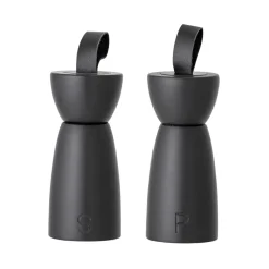 Salt- & Pepparkvarnar-Bloomingville salt- och pepparkvarn 15 cm, Svart