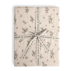 Barnsängkläder|Underlakan-Garbo&Friends Bluebell Muslin dra-på-lakan, 90x200x30 cm