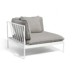 Loungemöbler·Loungesoffor|Loungesoffor-Skargaarden Bönan lounge end/corner stomme, Light grey