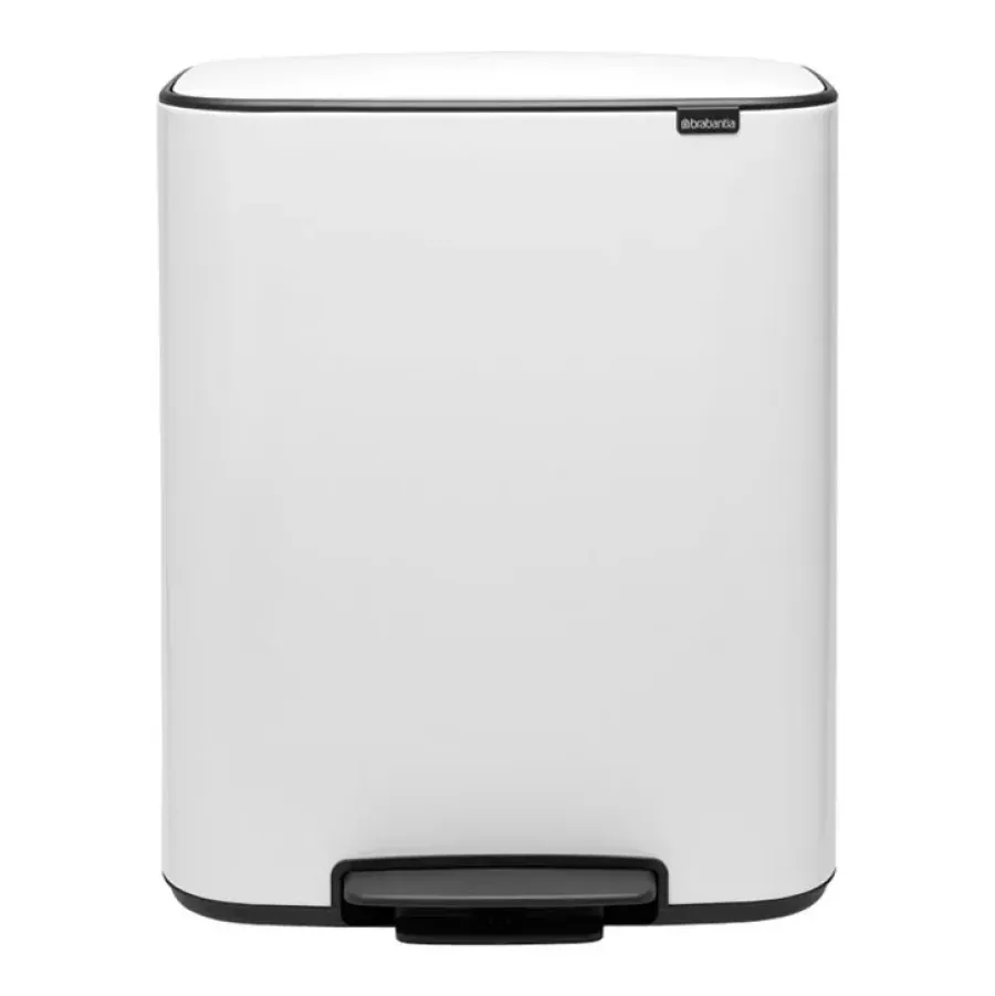Pedalhinkar|Pedalhinkar-Brabantia Bo pedalhink 2x30 L, White