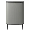 Bo touch bin high 2x30 L, Mineral concrete grey^Brabantia