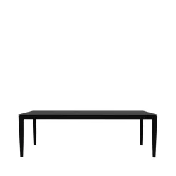 Bok matbord 240x100 cm, Svartbetsad ek^Ethnicraft Clearance