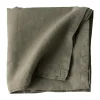 Bordsduk linne 175x175 cm, Olive^Tell Me More Discount