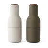 Salt- & Pepparkvarnar-Audo Copenhagen Bottle Grinder kryddkvarn 2-pack, Hunting green-beige-valnöt