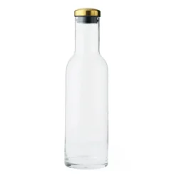 Bottle karaff 1 l, glas-mässing^Audo Copenhagen New