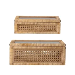 Box Låda 2-pack, Natur^Bloomingville New