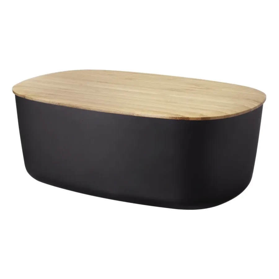 BOX-IT brödlåda 22,5x34,5 cm, svart^RIG-TIG New
