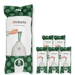 Övrigt Diskning & Städning-Brabantia PerfectFit avfallspåse 120 påsar, Modell R, 36 L