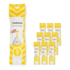 PerfectFit avfallspåse 200 påsar, Modell A, 3 L^Brabantia Online