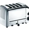 Testvinnare|Brödrostar-Dualit Brödrost Classic 4 Skivor, Rostfri