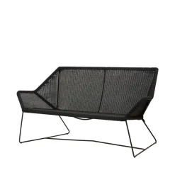 Breeze soffa 2-sits weave, Black^Cane-line Clearance