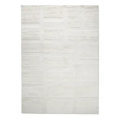 Bomulls- & Trasmattor-Classic Collection Bricks ullmatta 200x300 cm, Ivory