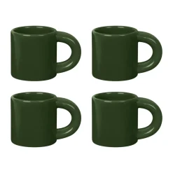 Bronto espressokopp 10 cl 4-pack, Green^Hem Sale