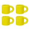 Bronto espressokopp 10 cl 4-pack, Yellow^Hem Best