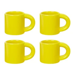Bronto espressokopp 10 cl 4-pack, Yellow^Hem Best