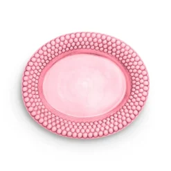 Serveringsfat & Uppläggningsfat-Mateus Bubbles ovalt fat 35 cm, Rosa