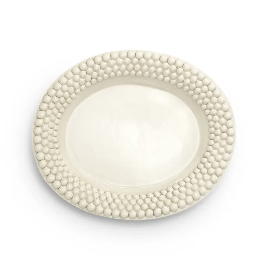 Bubbles ovalt fat 35 cm, Sand^Mateus New