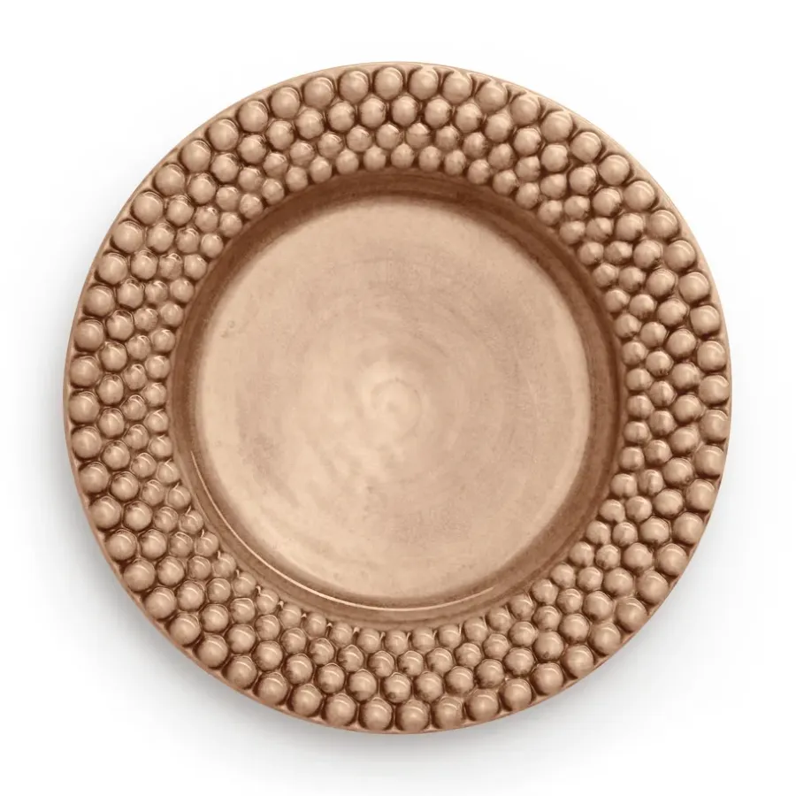Mattallrikar-Mateus Bubbles tallrik 28 cm, Cinnamon