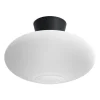Bullo plafond XL opalglas Ø38 cm, Mattsvart^Belid Hot