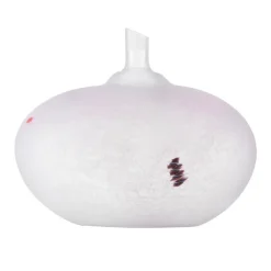 Konstglas|Skulpturer & Porslinsfigurer-Kosta Boda BV Beans AC-20, Rosa