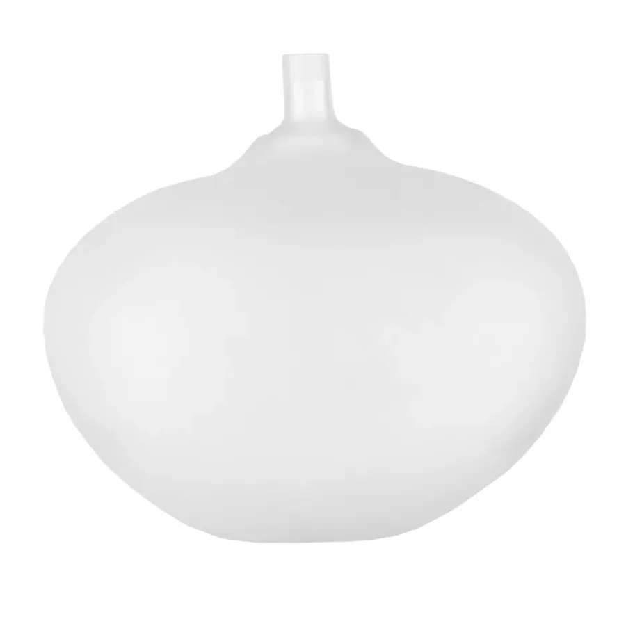 Konstglas|Skulpturer & Porslinsfigurer-Kosta Boda BV Beans AC-20, Vit