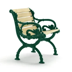 Byarum fåtölj, Furu impregnering, grönt stativ^Byarums bruk Clearance