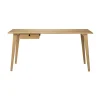 C67 Butler skrivbord, Oak nature lacquered, 60x156 cm^FDB Møbler Sale